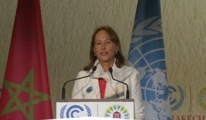 COP 22 : Royal «lance un appel» à ceux qui n'ont pas encore ratifié l'accord de Paris