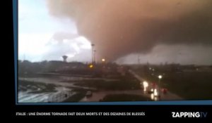 Italie : Une immense tornade fait deux morts et des dizaines de blessés