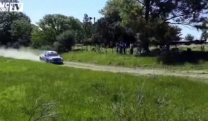 L’accident spectaculaire de Nalbandian en rallye