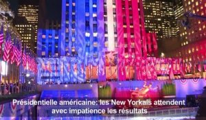 USA: les New-yorkais attendent avec impatience les résultats