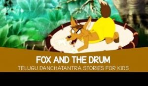 Panchatantra Tales - Fox And the Drum | Stories For Kids in Telugu