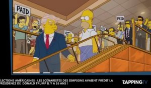 Élections Américaines : Les Simpson avaient prédit la victoire de Donald Trump dès l’an 2000 !