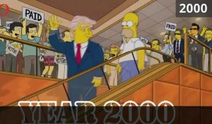Donald Trump président : les Simpsons l'avaient prédit en 2000