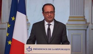 Le discours de François Hollande après l'élection de Donald Trump à la présidence des Etats Unis