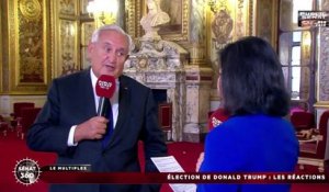 Jean-Pierre Raffarin revient sur l'election de Donald Trump :"Cela veut dire que Marine Le Pen peut être aussi élue."
