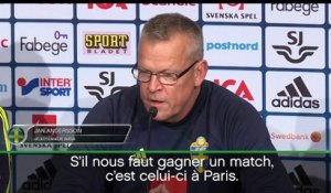 Qualif. CdM 2018 - Andersson : "Nos chances face à la France"