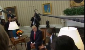 Trump rencontre Obama à la maison blanche... Elections Américaines 2016