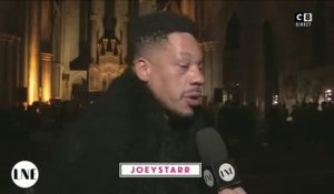 JoeyStarr coupe court à une interview d'une journaliste de C8