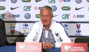 France - Didier Deschamps: "la Suède, une équipe très organisé"