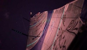 Tombée de la nuit pour Kojiro Shiraishi / Vendée Globe