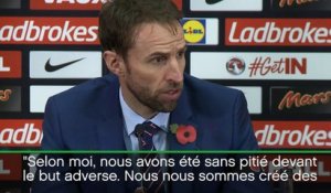 Qualif. CdM 2018 - Southgate : "Nous avons été sans pitié"