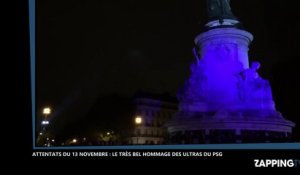 Attentats du 13 novembre : Le très bel hommage des ultras du PSG (Vidéo)