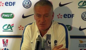 France - Côte d'Ivoire: conférence d'avant match de Didier Deschamps