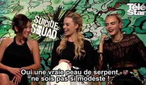 Suicide Squad : Karen Fukuhara, Margot Robbie et Cara Delevingne répondent à telestar.fr