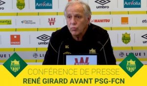 René Girard avant PSG-FCN