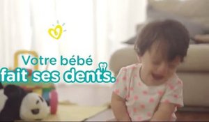 Conseils de Pampers pour les premières dents | Comment savoir si bébé fait ses dents ?