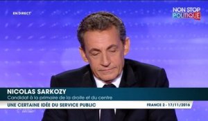 "Vous n’avez pas honte ?" lance Nicolas Sarkozy à David Pujadas après une question sur Ziad Takieddine