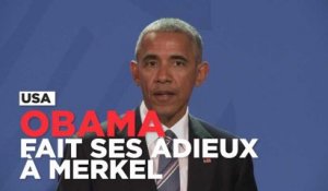 Obama : "Si j’étais allemand, je pourrais voter pour Angela Merkel"