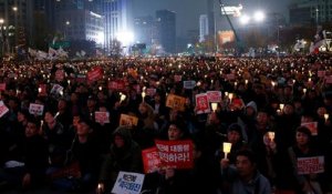 Corée du Sud : manifestations monstres à Séoul