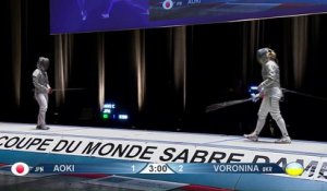 CdM SD Orléans - 1/4 Aoki (JPN) vs Voronina (UKR)