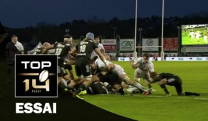 TOP 14 ‐ Essai Charly MALIE (SP) – Brive-Pau – J12 – Saison 2016/2017