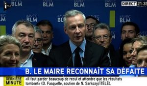 Primaire de la droite et du centre - Bruno Le Maire : "Je voterai pour François Fillon" (i-Télé)