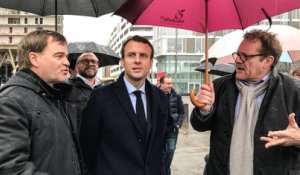 Emmanuel Macron en Lorraine: "Je suis venu écouter  les colères des territoires abandonnés"