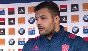 Amical - XV de France: Damien Chouly s'exprime sur Beauden Barrett