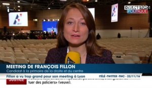 Primaire à droite : François Fillon a-t-il eu les yeux plus gros que le ventre pour son meeting ?