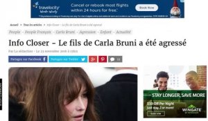 Le fils de Carla Bruni agressé à Paris
