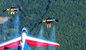 Les Jetmen volent avec la patrouille de France