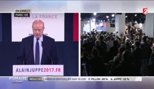 Primaire de la droite : Alain Juppé reconnaît sa défaite, regardez son intervention en intégralité