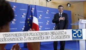 Victoire de François Fillon : Les réactions à gauche et à droite