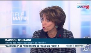Marisol Touraine attaque François Fillon sur sa politique sociale