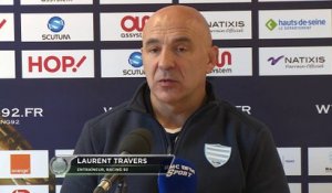 Racing 92 - Travers : "La Rochelle n'est pas la par hasard"