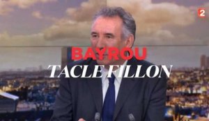 Bayrou tacle Fillon