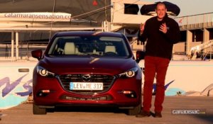 Essai vidéo - Mazda 3 (2017) : profil bas