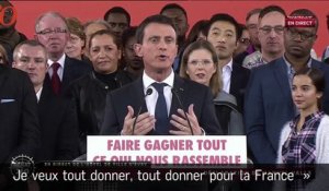 La déclaration de candidature de Manuel Valls