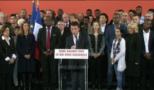 "Ma candidature est celle de la conciliation, de la réconciliation" : revivez le discours de Manuel Valls en intégralité