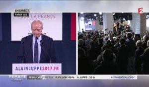 Primaire de droite : L'émotion d'Alain Juppé suite à sa défaite