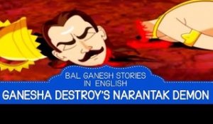 Ganesha Destroy's Narantak Demon - Bal Ganesha Story in English | Story For Children In English