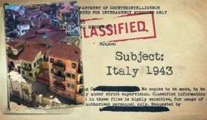 SNIPER ELITE 4 : ITALIE 1943 (TRAILER)