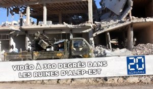 Vidéo à 360 degrés dans les ruines d’Alep-Est