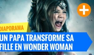 Un papa photographe transforme sa fille en Wonder Woman