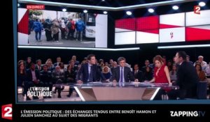 L'émission politique : Echange très tendu entre Benoît Hamon et Julien Sanchez sur les migrants (Vidéo)