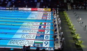 Natation: Championnat du monde petit bassin - Séries du 50m Nage Libre (Femmes) avec A.Santamans