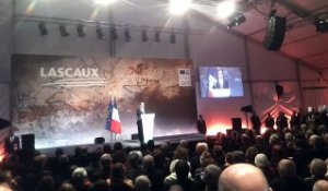 François Holllande inaugure Lascaux 4