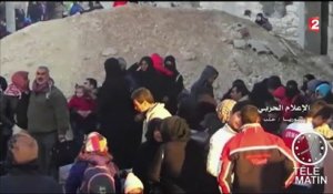 Alep, en ruines, en passe d'être reconquise par l'armée syrienne
