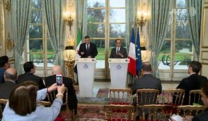 Hollande dénonce les "horreurs" du régime de Damas