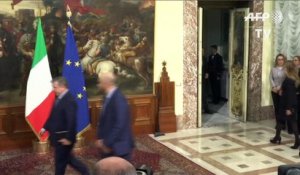Italie: passation de pouvoir entre Renzi et Gentiloni